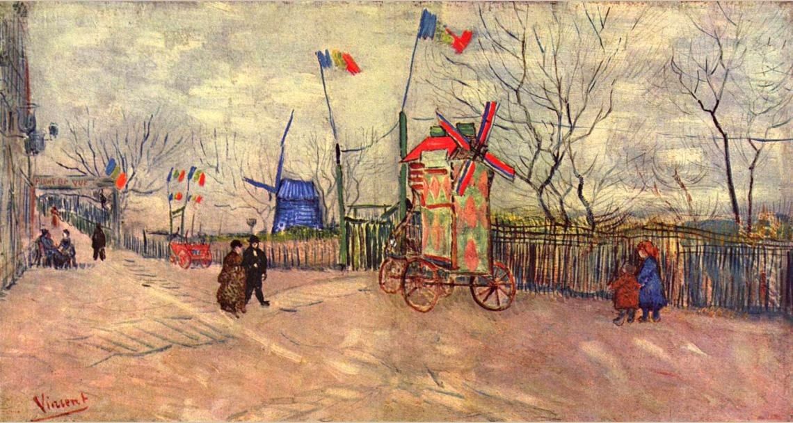 Vincent van Gogh Le Moulin a Poivre